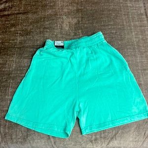 Garage men’s xs teal shorts brand new